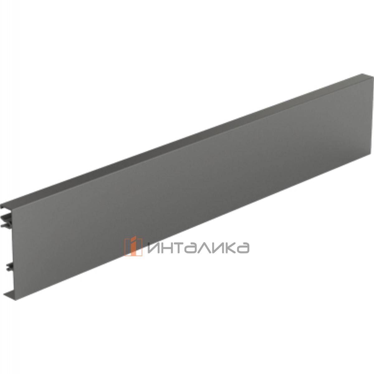 Задняя стенка ящика HETTICH ArciTech, H94, L 2000, алюминий, антрацит