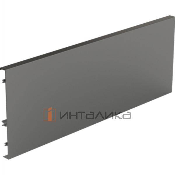 Задняя стенка ящика HETTICH ArciTech, H186, L 2000, алюминий, антрацит – 1