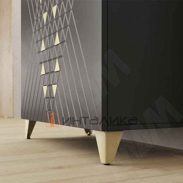 Опора декоративная Н100+10мм золото матовое – 4