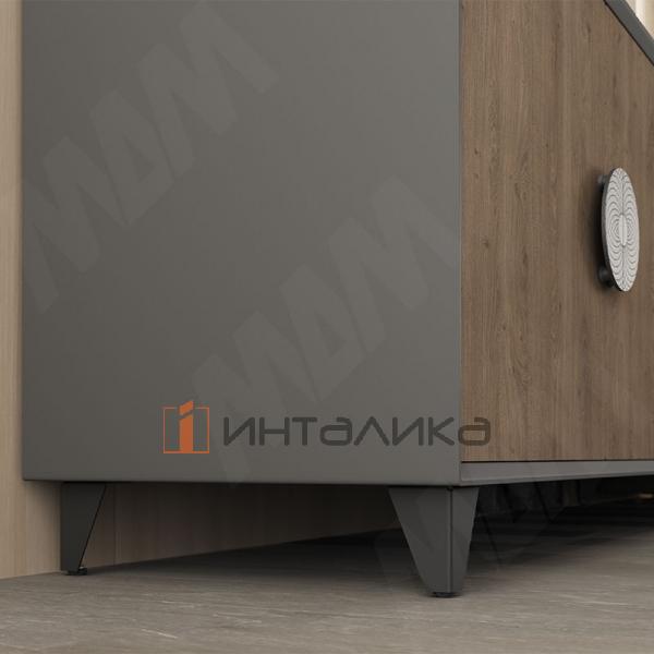 Опора декоративная Н100+10мм черный матовый – 4