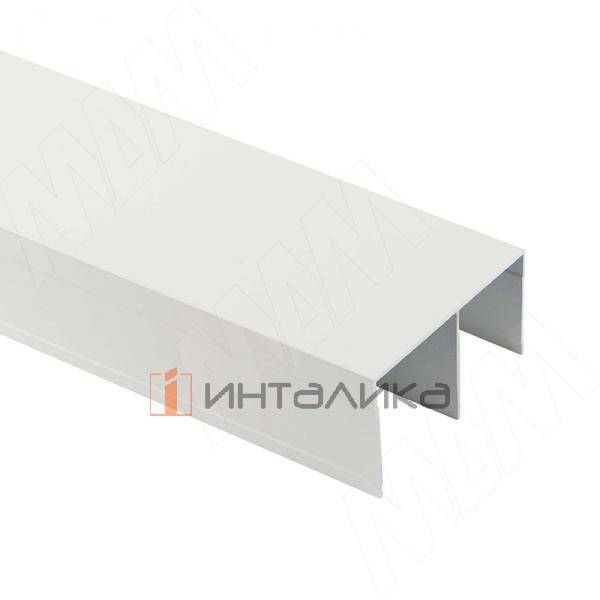 INTEGRO Направляющая нижняя белый матовый, L-6000 – 1