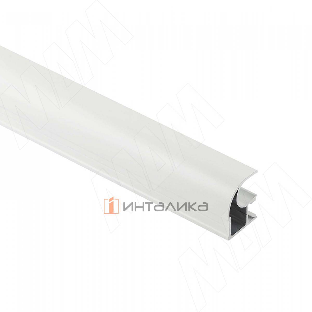 INTEGRO Профиль-ручка асим. белый матовый, L-5400