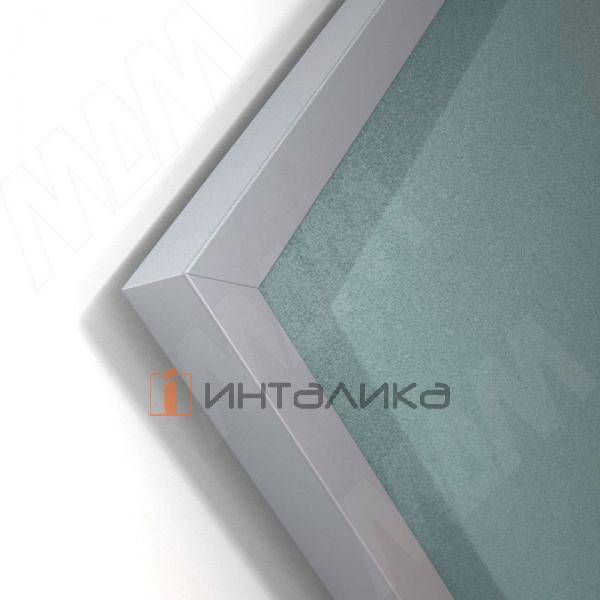 INTEGRO Профиль рамочный широкий, 45х20х20, серебро (анод), L-3000 – 2