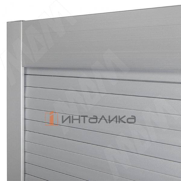 Декоративный карнизный профиль для коллектора, серебро, L-2600 – 2