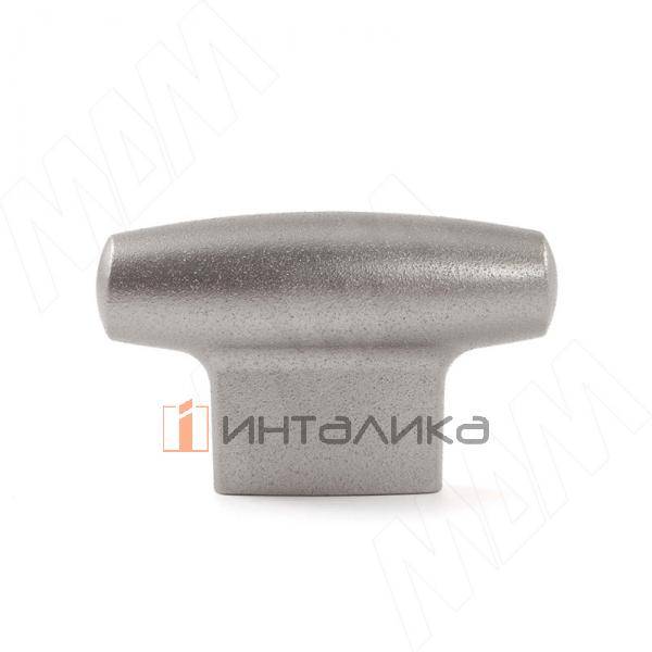 Ручка-кнопка железо белое гранж – 2