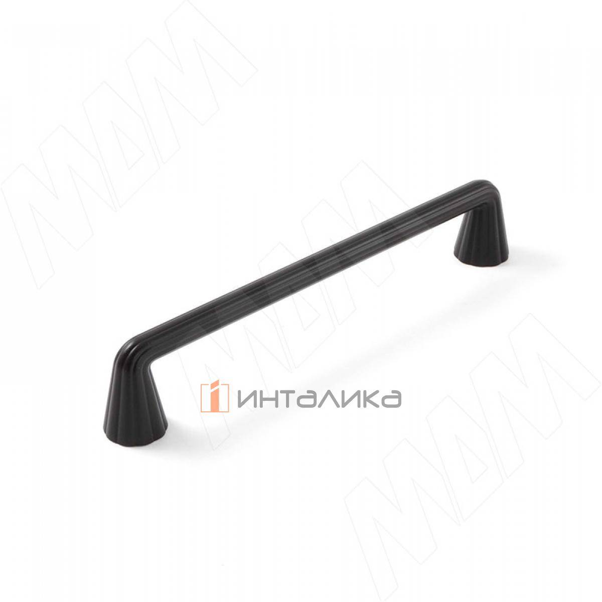 Ручка-скоба 160мм черный матовый