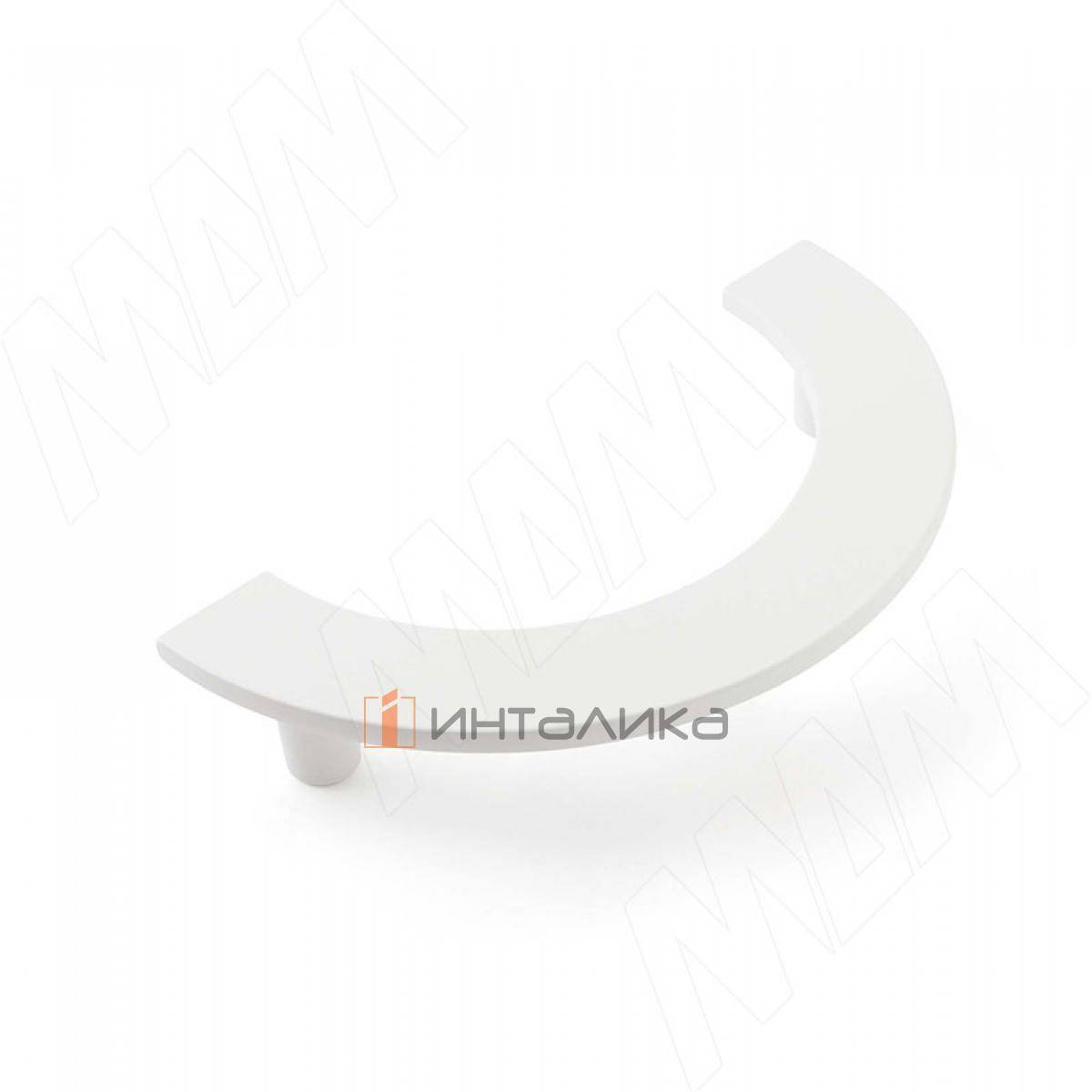 Ручка-скоба 132мм белый матовый