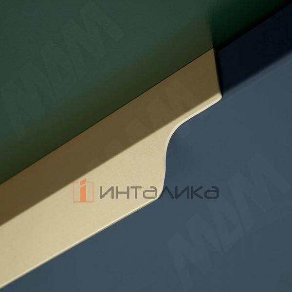 Профиль-ручка 150мм крепление саморезами золото матовое – 2