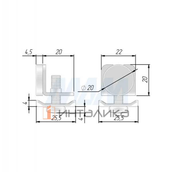 Стопор для системы Standart 40 – 2