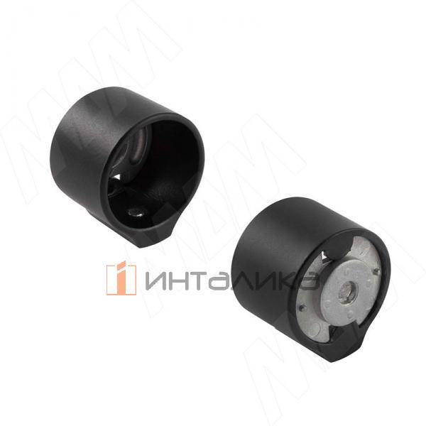 Штангодержатель для круглой трубы D25, с винтом, черный – 2