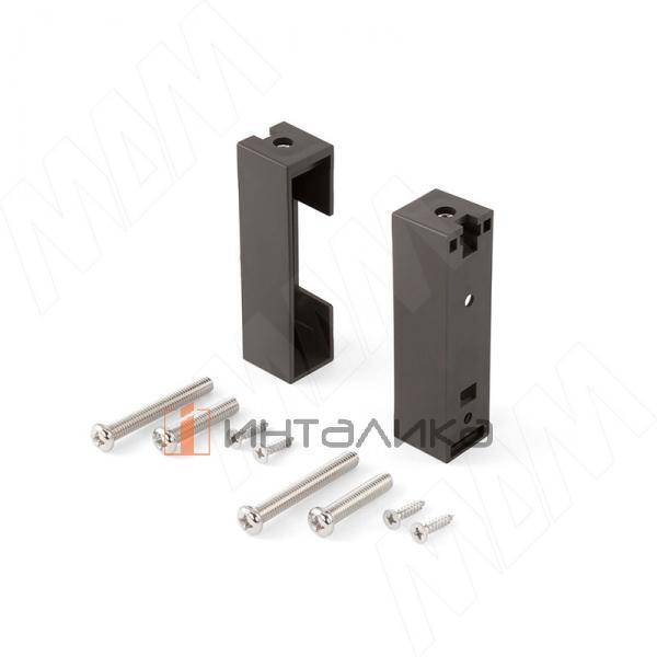 E-VOGUE Штанга прямоугольная с подсветкой, с датчиком движения (PIR) и аккумулятором 1000 мм, темно- – 3