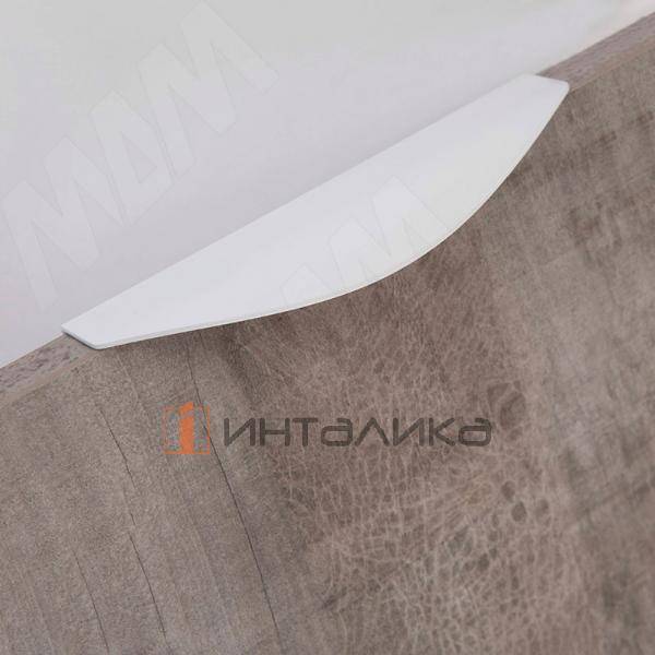 Профиль-ручка 196мм крепление саморезами белый матовый – 2