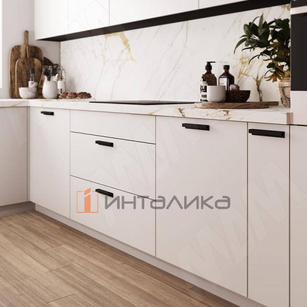 Профиль-ручка 128мм черный матовый – 2