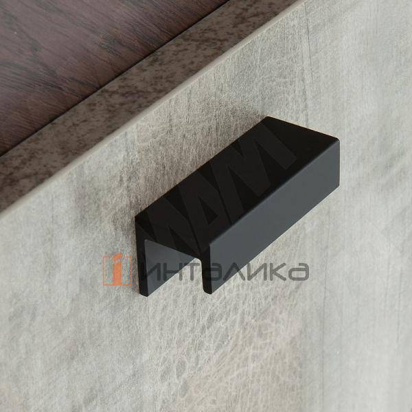 Профиль-ручка 96мм черный матовый – 2