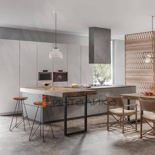 Пилар опора для стола П-образная, 60х30, H715+10 мм, черный, 1шт. – 8