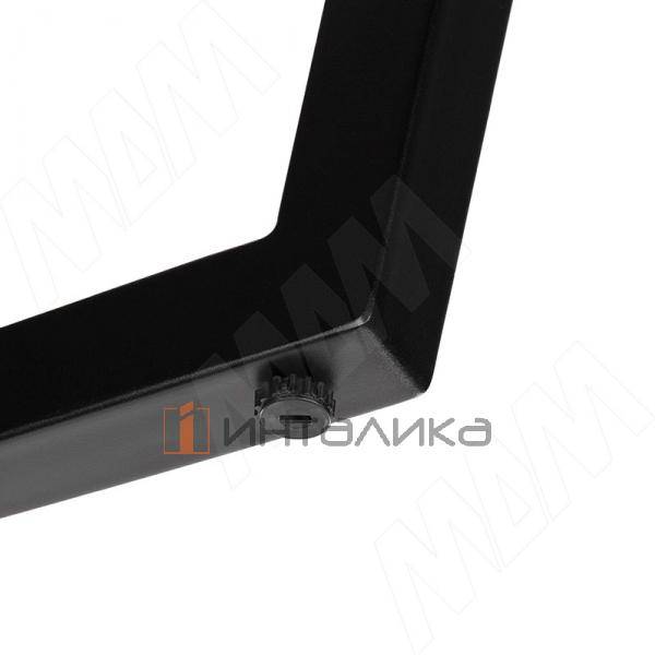 Сальта опора для стола V-образная, 40х40, H715+10 мм, черный, 1шт. – 3