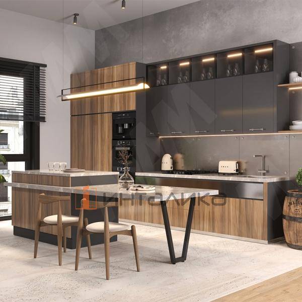 Сальта опора для стола V-образная, 40х40, H715+10 мм, черный, 1шт. – 5