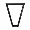 Превью Сальта опора для стола V-образная, 40х40, H715+10 мм, черный, 1шт. – 1