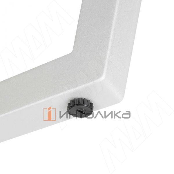 Сальта опора для стола V-образная, 40х40, H715+10 мм, хром матовый, 1шт. – 4