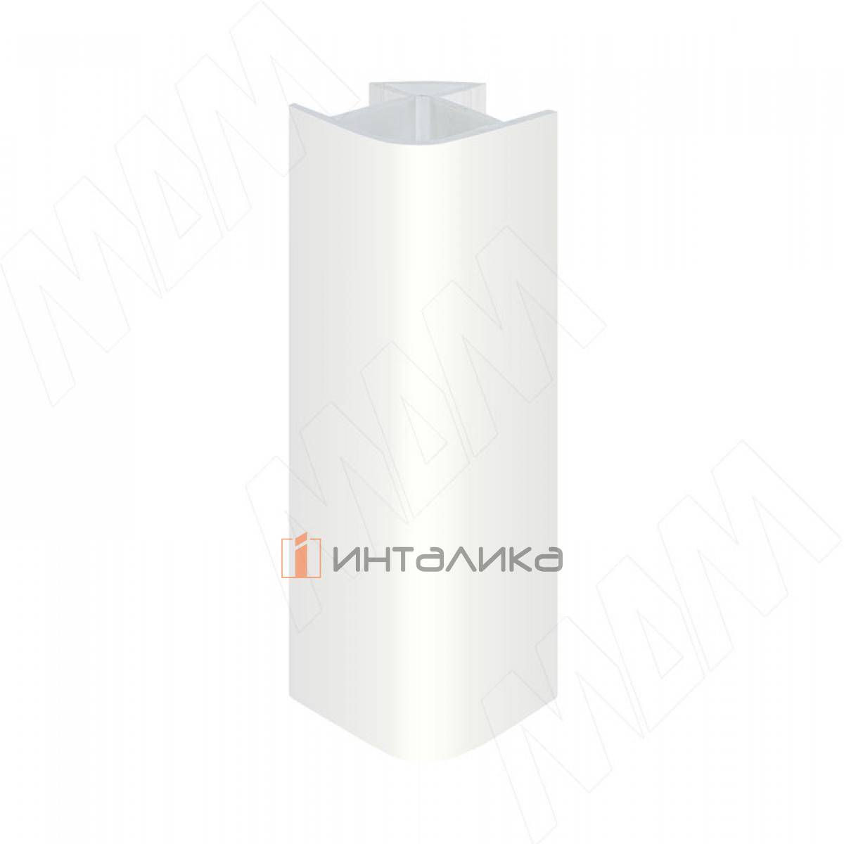 Уголок 90 градусов универсальный (высота 120), белый