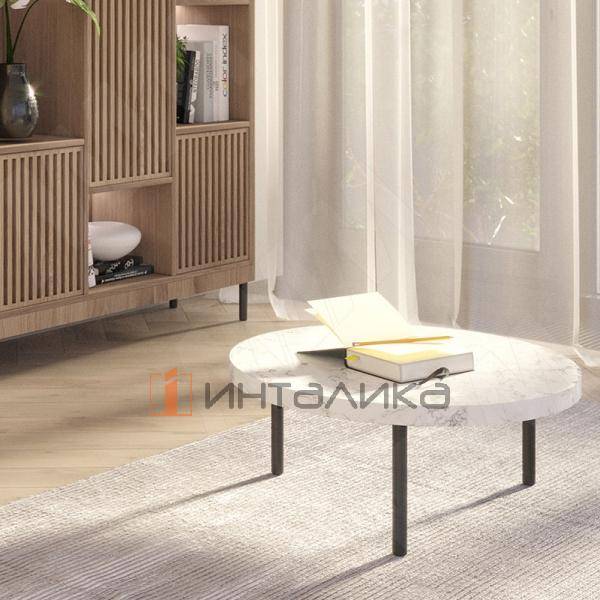 Опора декоративная Н230+10мм черный матовый (ADJ19.230.BL) – 3