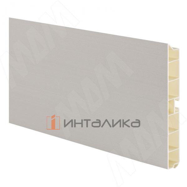 Цоколь пластиковый (высота 100, длина 4000 мм), титан крацованный (10.0479 4M) – 1