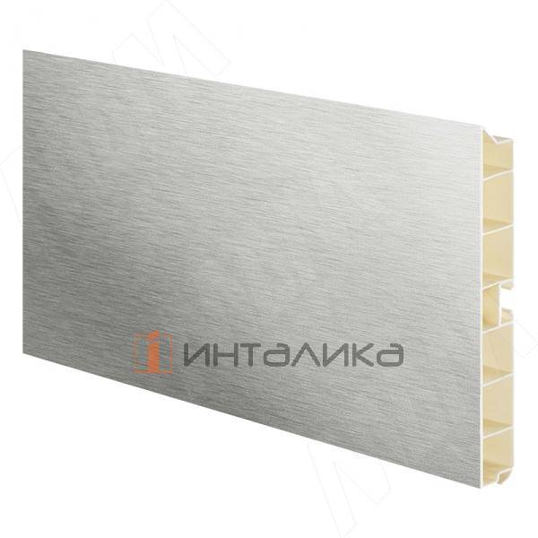 Цоколь пластиковый (высота 100, длина 4000 мм), нержавеющая сталь (10.0034 4M) – 1