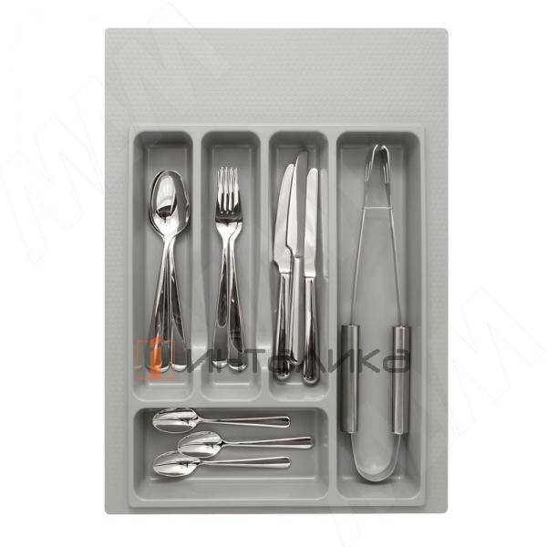 Лоток кухонный универсальный, для ящика с фасадом 400 мм, серый (73.40.GR) – 2