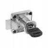 Превью Замок для 1-ой двери, выдвижной, 1 оборот, хром матовый (507-11 MCR) – 1