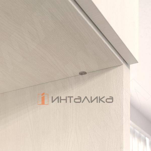 MAORI Корпус полкодержателя для деревянных полок толщиной от 16 мм с фиксацией, d=12 мм – 3