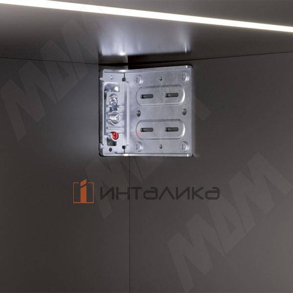 LIBRA H11 Мебельный навес для коробов нижнего яруса с предустановленными футорками и винтами, правый – 3