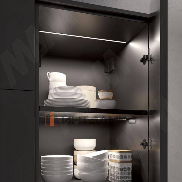 LIBRA H11 Мебельный навес для коробов нижнего яруса с предустановленными футорками и винтами, левый – 4