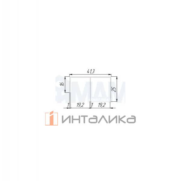 Направляющая нижняя L-3000 – 2