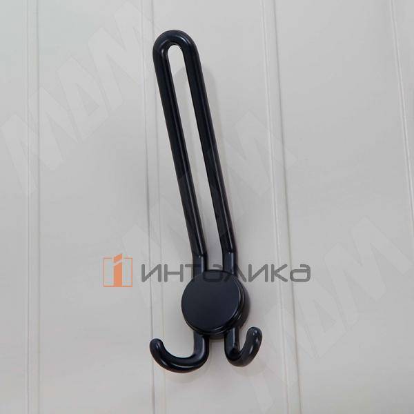 ARGUS Крючок трехрожковый черный матовый (HK.23.BLM) – 2