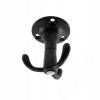 Превью Крючок трехрожковый черный матовый – 1