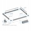Превью VERTIKO Комплект боковых профилей для полки, графит (краска), L-500 мм – 3