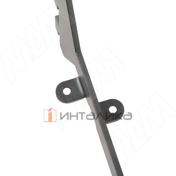 VERTIKO Полкодержатель наклонный для деревянной полки 18 мм, центральный, графит – 2