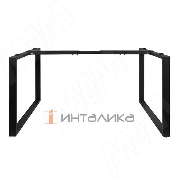 Штутгарт металлокаркас-стола телескопического 730х1200/1400/1600х800мм, черный (RAL9005, муар) – 2