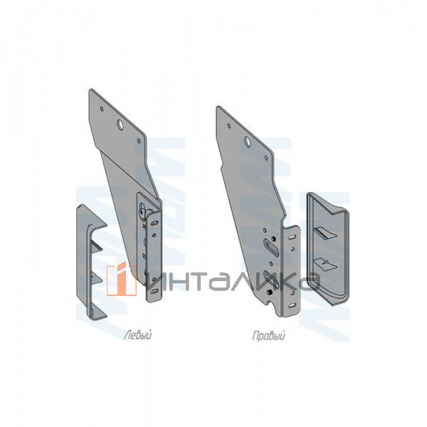 EASYBOX AS Крепления выдвижного фасада для артикулов серии EMB, цвет тёмно-серый – 5