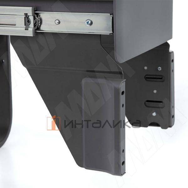 EASYBOX AS Крепления выдвижного фасада для артикулов серии EMB, цвет тёмно-серый – 3