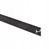 Превью Профиль-ручка крепление саморезами черный матовый (анод), L-3000мм – 1