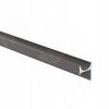 Превью Профиль-ручка крепление саморезами графит (краска), L-3000мм – 1