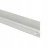 Превью Профиль-ручка крепление саморезами для фасада 16мм, алюминий матовый (анод), L-3000мм – 1