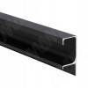 Превью Профиль-ручка крепление саморезами для фасада 18мм, черный матовый (анод), L-3000мм – 1