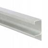 Превью Профиль-ручка крепление саморезами для фасада 18мм, алюминий матовый (анод), L-3000мм – 1