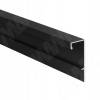 Превью Профиль-ручка крепление саморезами для фасада от 16мм, черный матовый (анод), L-3000мм – 1