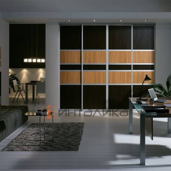 Набор INTEGRO для 2 дверей, T8-10, G50, L3000, бронза – 1