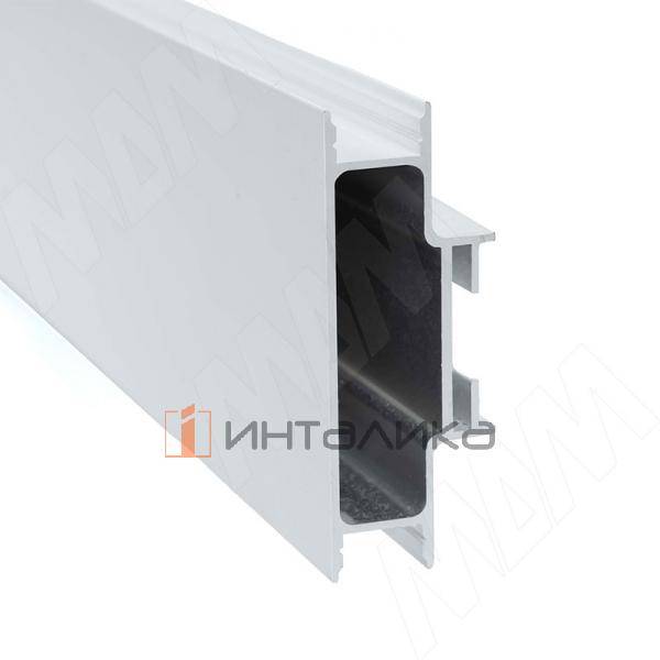 GOLAFLATE Универсальная профиль-ручка, белый матовый (краска RAL9016), L-4200мм – 2