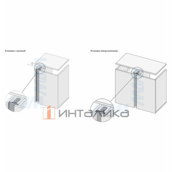 GOLATIME Универсальная профиль-ручка, графит (краска), L-4200мм – 6