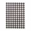 Превью Заглушка самоклеящаяся, D13 мм, графит, шагрень (Eg U961), 117 шт. – 2